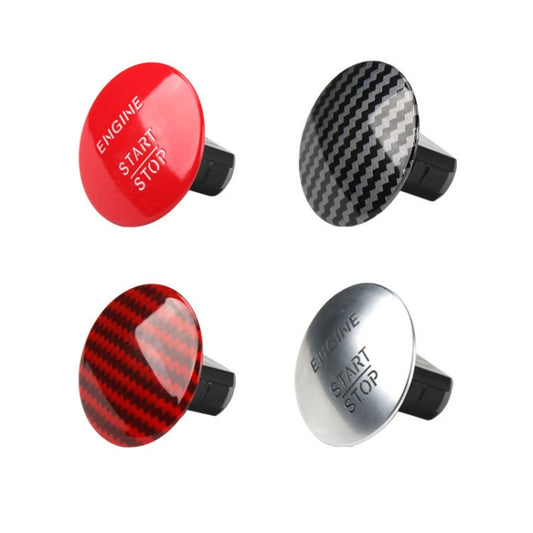 Car Keyless One-key Start Button Switch 2215450714 for Mercedes-Benz W164 / W205(Carbon Fiber Black) by buy2fix
