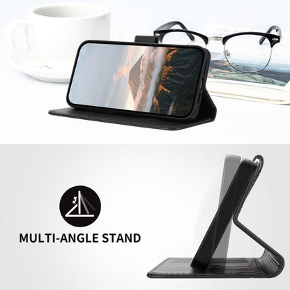 For Google Pixel 10 Pro XL Triangle Pattern Buckle Clasp Leather Phone Case(Black) - Google Cases by buy2fix | Online Shopping UK | buy2fix