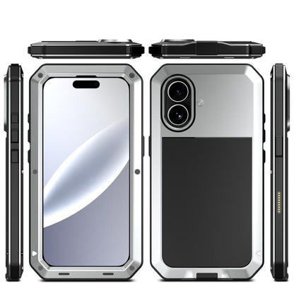 For iPhone 17 RedPepper Triple-proof Metal Phone Case(Silver) - iPhone 17 Cases by RedPepper | Online Shopping UK | buy2fix