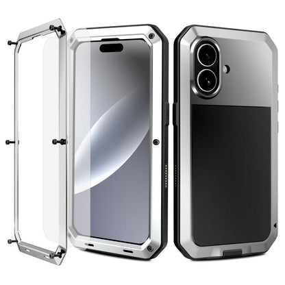 For iPhone 17 RedPepper Triple-proof Metal Phone Case(Silver) - iPhone 17 Cases by RedPepper | Online Shopping UK | buy2fix