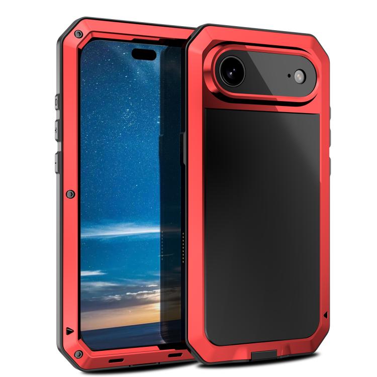For iPhone Air RedPepper Triple-proof Metal Phone Case(Red) - iPhone Air Cases by RedPepper | Online Shopping UK | buy2fix