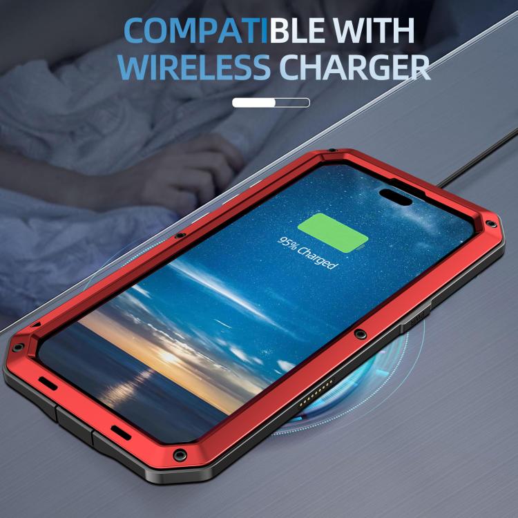 For iPhone Air RedPepper Triple-proof Metal Phone Case(Red) - iPhone Air Cases by RedPepper | Online Shopping UK | buy2fix