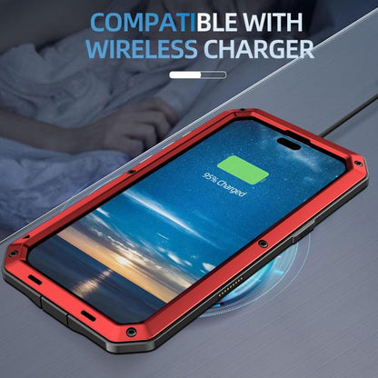 For iPhone Air RedPepper Triple-proof Metal Phone Case(Red) - iPhone Air Cases by RedPepper | Online Shopping UK | buy2fix