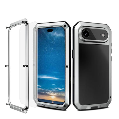 For iPhone 17 Air RedPepper Triple-proof Metal Phone Case(Silver) - iPhone 17 Air Cases by RedPepper | Online Shopping UK | buy2fix