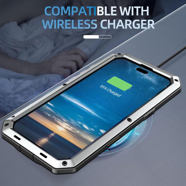 For iPhone 17 Air RedPepper Triple-proof Metal Phone Case(Silver) - iPhone 17 Air Cases by RedPepper | Online Shopping UK | buy2fix