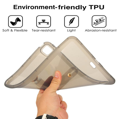 For iPad Pro 13 2024 Wristband Holder PC Hybrid TPU Soft Tablet Case(Black) - iPad Pro 13 2024 Cases by buy2fix | Online Shopping UK | buy2fix