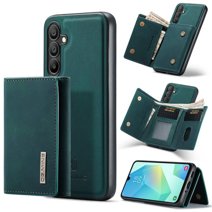 For Samsung Galaxy A16 5G DG.MING M1 Series 3-Fold Multi Card Wallet + Magnetic Phone Case(Green) by DG.MING