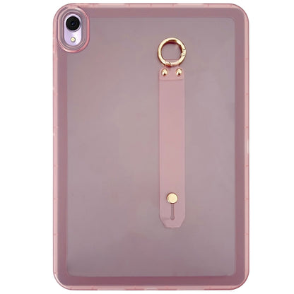 For Huawei MatePad 11 2023 / 2024 Wristband Holder PC Hybrid TPU Soft Tablet Case(Pink) by buy2fix