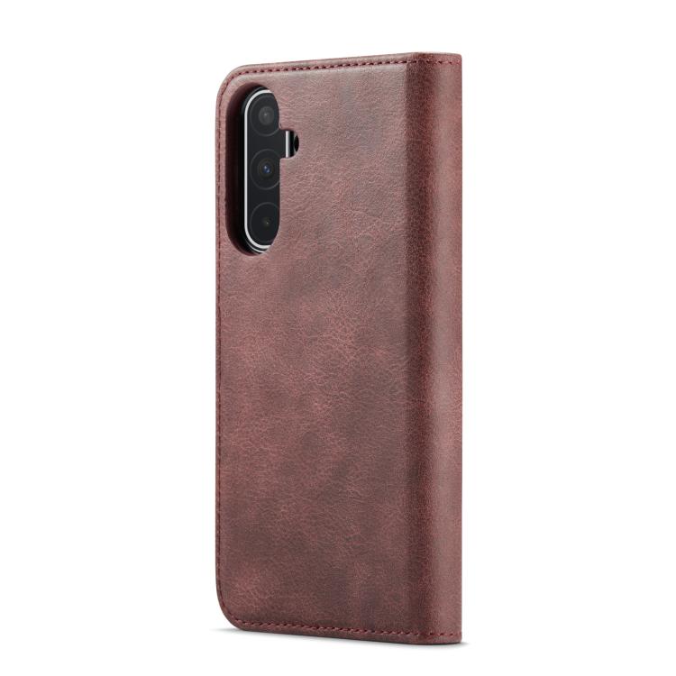 For Samsung Galaxy A56 5G DG.MING Crazy Horse Texture Detachable Magnetic Leather Case(Red) - Galaxy Phone Cases by DG.MING | Online Shopping UK | buy2fix