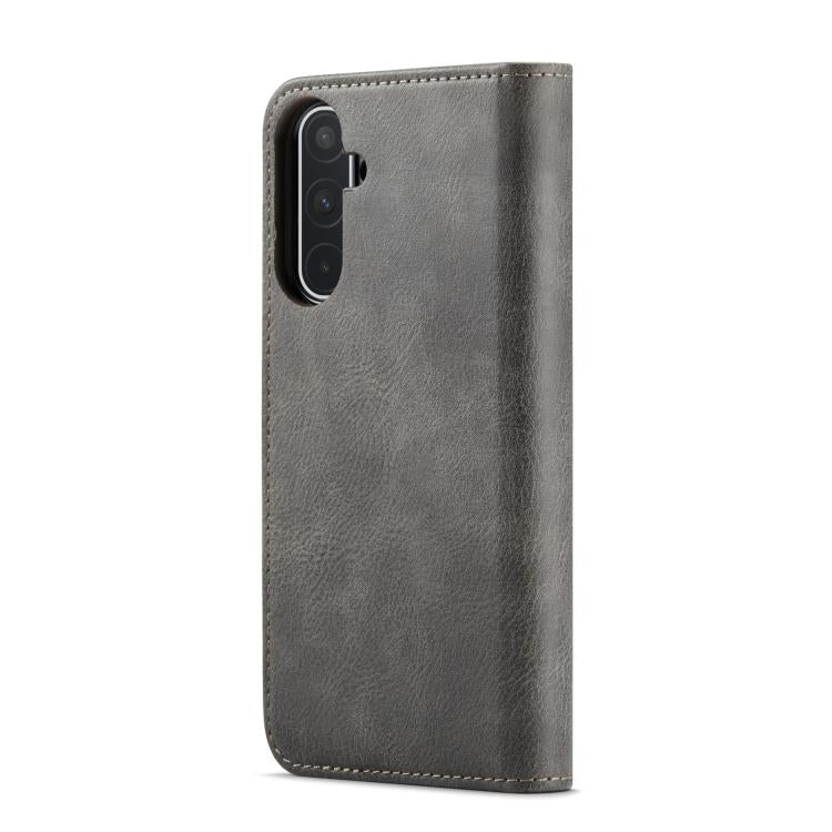For Samsung Galaxy A56 5G DG.MING Crazy Horse Texture Detachable Magnetic Leather Case(Grey) - Galaxy Phone Cases by DG.MING | Online Shopping UK | buy2fix