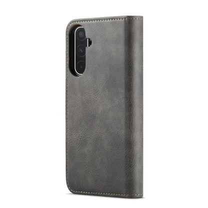 For Samsung Galaxy A56 5G DG.MING Crazy Horse Texture Detachable Magnetic Leather Case(Grey) - Galaxy Phone Cases by DG.MING | Online Shopping UK | buy2fix