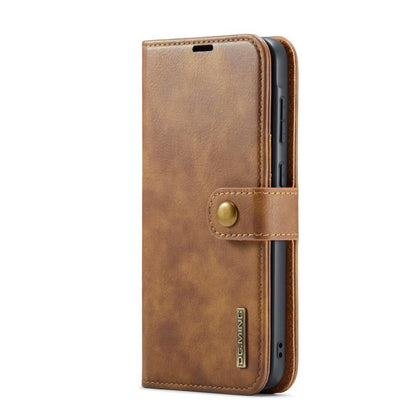 For Samsung Galaxy A56 5G DG.MING Crazy Horse Texture Detachable Magnetic Leather Case(Brown) - Galaxy Phone Cases by DG.MING | Online Shopping UK | buy2fix