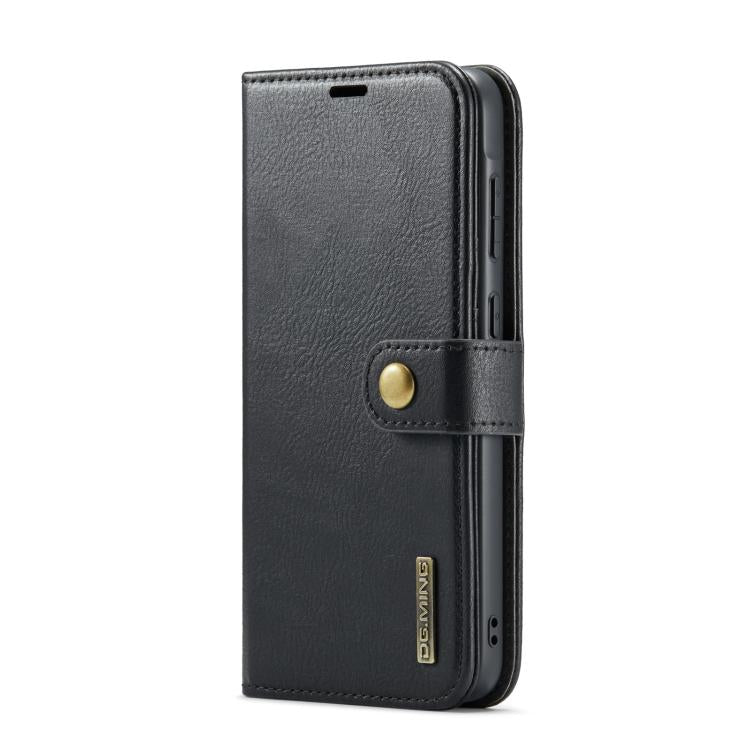 For Samsung Galaxy A56 5G DG.MING Crazy Horse Texture Detachable Magnetic Leather Case(Black) - Galaxy Phone Cases by DG.MING | Online Shopping UK | buy2fix