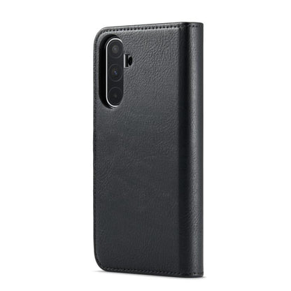 For Samsung Galaxy A56 5G DG.MING Crazy Horse Texture Detachable Magnetic Leather Case(Black) - Galaxy Phone Cases by DG.MING | Online Shopping UK | buy2fix