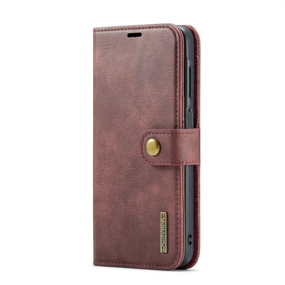 For Samsung Galaxy A26 5G DG.MING Crazy Horse Texture Detachable Magnetic Leather Case(Red) - Galaxy Phone Cases by DG.MING | Online Shopping UK | buy2fix