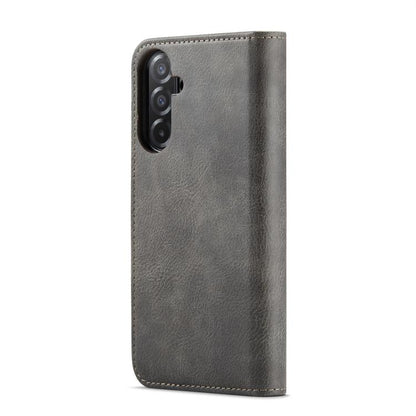 For Samsung Galaxy A26 5G DG.MING Crazy Horse Texture Detachable Magnetic Leather Case(Grey) - Galaxy Phone Cases by DG.MING | Online Shopping UK | buy2fix