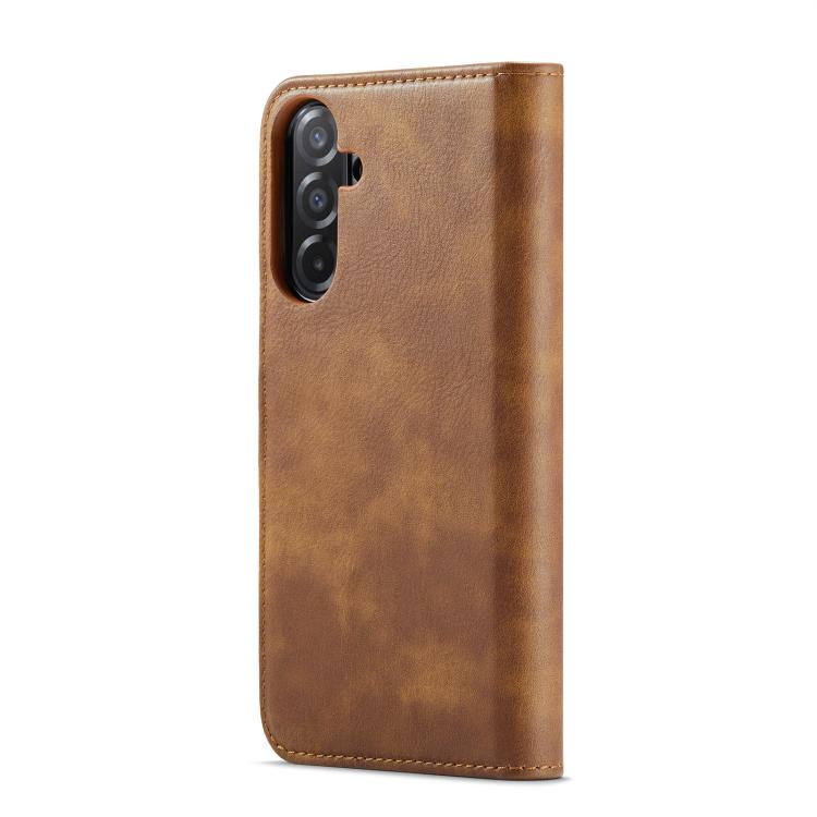 For Samsung Galaxy A26 5G DG.MING Crazy Horse Texture Detachable Magnetic Leather Case(Brown) - Galaxy Phone Cases by DG.MING | Online Shopping UK | buy2fix