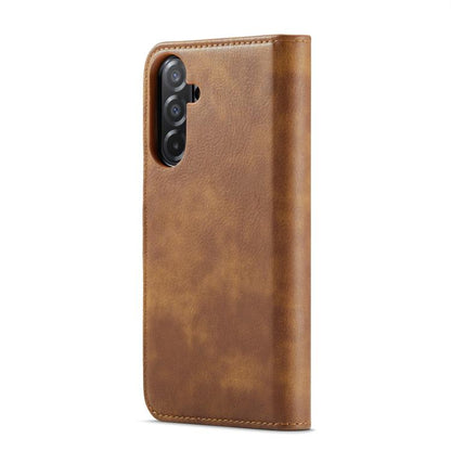 For Samsung Galaxy A26 5G DG.MING Crazy Horse Texture Detachable Magnetic Leather Case(Brown) - Galaxy Phone Cases by DG.MING | Online Shopping UK | buy2fix