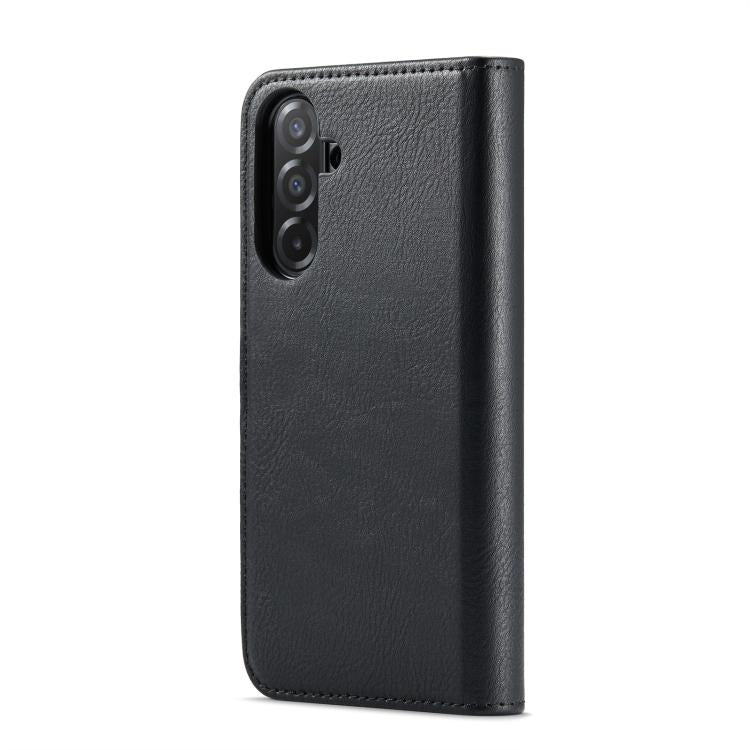 For Samsung Galaxy A26 5G DG.MING Crazy Horse Texture Detachable Magnetic Leather Case(Black) - Galaxy Phone Cases by DG.MING | Online Shopping UK | buy2fix