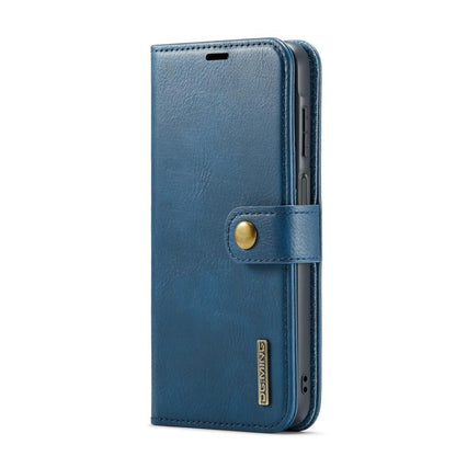 For Samsung Galaxy A26 5G DG.MING Crazy Horse Texture Detachable Magnetic Leather Case(Blue) - Galaxy Phone Cases by DG.MING | Online Shopping UK | buy2fix