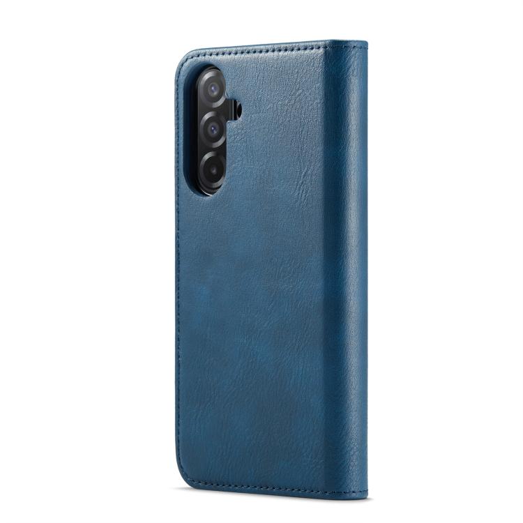 For Samsung Galaxy A26 5G DG.MING Crazy Horse Texture Detachable Magnetic Leather Case(Blue) - Galaxy Phone Cases by DG.MING | Online Shopping UK | buy2fix