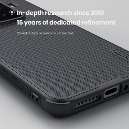 For Xiaomi 15 Pro NILLKIN Frosted Shield Pro PC + TPU Phone Case(Blue) by NILLKIN