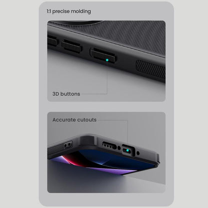 For Xiaomi Poco X7 Pro NILLKIN Frosted Shield Pro Magnetic Phone Case(Black) - Xiaomi Cases by NILLKIN | Online Shopping UK | buy2fix