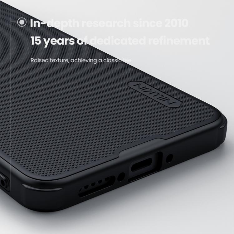 For Xiaomi Poco X7 Pro NILLKIN Frosted Shield Pro Magnetic Phone Case(Black) - Xiaomi Cases by NILLKIN | Online Shopping UK | buy2fix