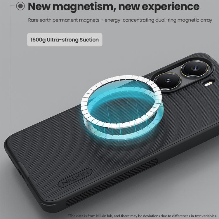 For Xiaomi Poco X7 Pro NILLKIN Frosted Shield Pro Magnetic Phone Case(Black) - Xiaomi Cases by NILLKIN | Online Shopping UK | buy2fix