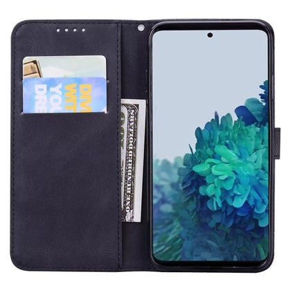 For Samsung Galaxy S25 5G Retro Skin Feel Butterflies Embossing Horizontal Flip Leather Phone Case(Black) by buy2fix