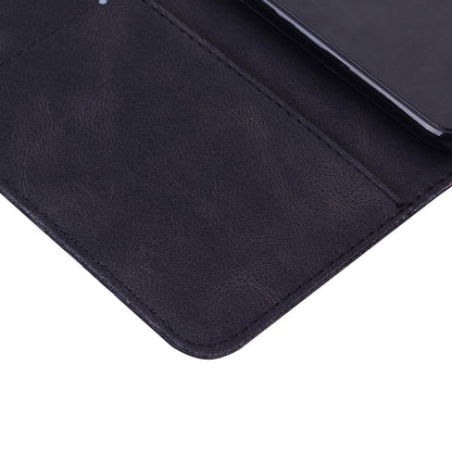 For Samsung Galaxy S25 Ultra 5G Retro Skin Feel Butterflies Embossing Horizontal Flip Leather Phone Case(Black) by buy2fix