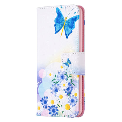 For Samsung Galaxy S25+ 5G Colored Drawing Pattern Leather Phone Case(Butterfly Love) - Galaxy S25+ 5G Cases by buy2fix | Online Shopping UK | buy2fix