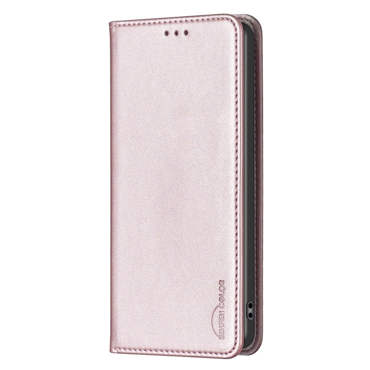 For Samsung Galaxy S25 Ultra 5G Magnetic Leather Phone Case(Gold) by buy2fix