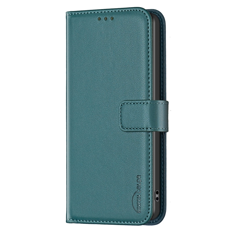 For Samsung Galaxy S25 Ultra 5G Magnetic Buckle Leather Phone Case(Green) - Galaxy S25 Ultra 5G Cases by buy2fix | Online Shopping UK | buy2fix