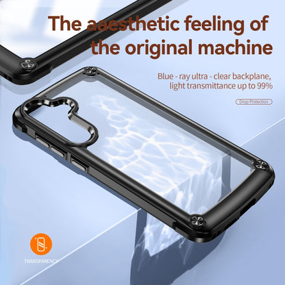 For Samsung Galaxy S25+ 5G TPU + PC Lens Protection Phone Case(Black) by buy2fix