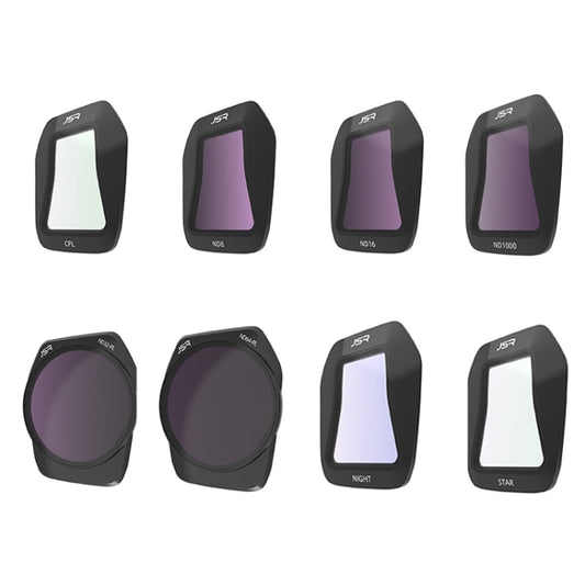 For DJI Air 3S JSR CB Series Drone Lens Filter, Filter:8 in 1 CPL UV ND Mixed by JSR