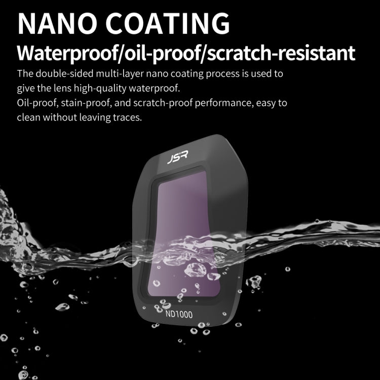 For DJI Air 3S JSR CB Series Drone Lens Filter, Filter:ND16PL by JSR