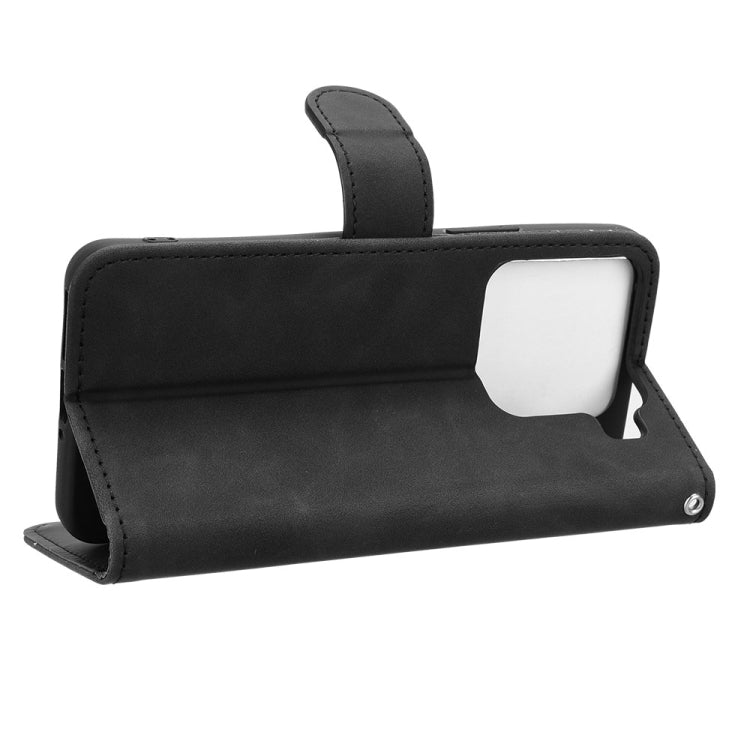 For Xiaomi 15 Pro Skin Feel Magnetic Flip Leather Phone Case(Black) by buy2fix