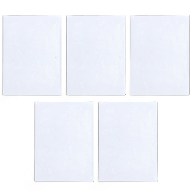 5pcs Magnetic Picture Photo Bag  Album Frame, Size:5 inch(White) -  by buy2fix | Online Shopping UK | buy2fix