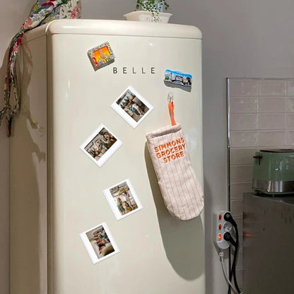 5pcs Magnetic Picture Photo Bag  Album Frame, Size:5 inch(White) -  by buy2fix | Online Shopping UK | buy2fix