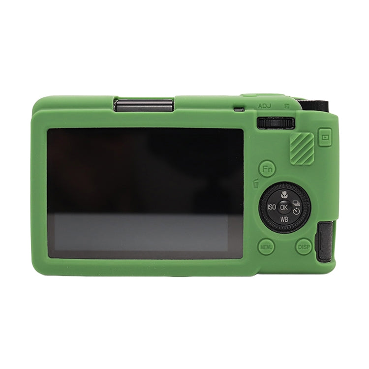 For Ricoh GR III Soft Silicone Protective Case(Green) - Protective Case by buy2fix | Online Shopping UK | buy2fix