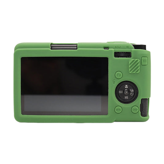 For Ricoh GR III Soft Silicone Protective Case(Green) - Protective Case by buy2fix | Online Shopping UK | buy2fix