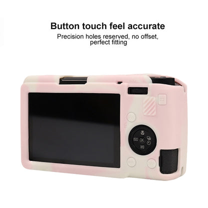 For Ricoh GR III Soft Silicone Protective Case(Mist Pink) - Protective Case by buy2fix | Online Shopping UK | buy2fix