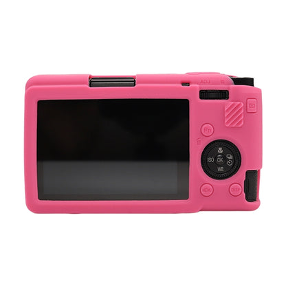 For Ricoh GR III Soft Silicone Protective Case(Rose Red) - Protective Case by buy2fix | Online Shopping UK | buy2fix