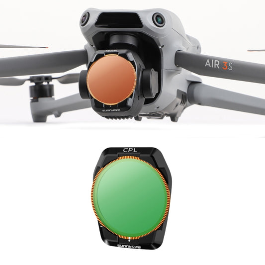 For DJI Air 3S Sunnylife Camera Lens Filter, Filter:CPL by Sunnylife