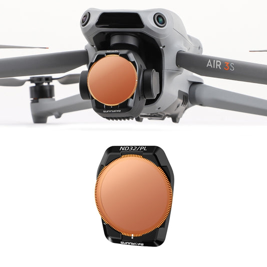 For DJI Air 3S Sunnylife Camera Lens Filter, Filter:ND32PL by Sunnylife