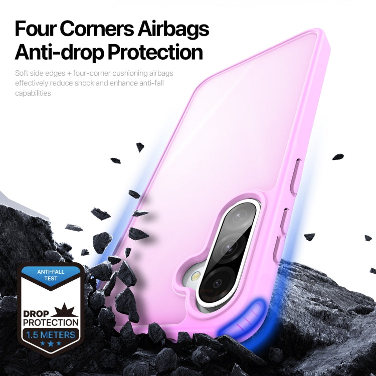 For Samsung Galaxy A36 5G / A56 5G DUX DUCIS Yind Series TPU Hybrid PC Phone Case(Rose Pink) - Galaxy Phone Cases by DUX DUCIS | Online Shopping UK | buy2fix