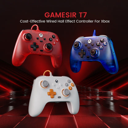 GameSir T7 Wired Game Controller(Red) - Gamepad by GameSir | Online Shopping UK | buy2fix