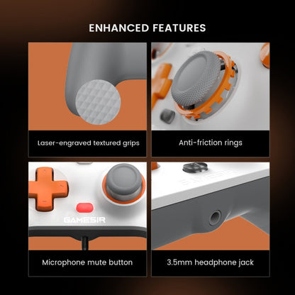 GameSir T7 Wired Game Controller(Red) - Gamepad by GameSir | Online Shopping UK | buy2fix