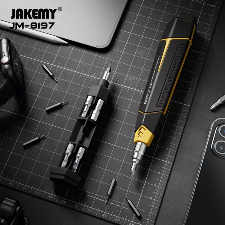 JAKEMY JM-8197 16 in 1 Manual Magnetic High Hardness Precision Screwdriver - Screwdriver Set by JAKEMY | Online Shopping UK | buy2fix